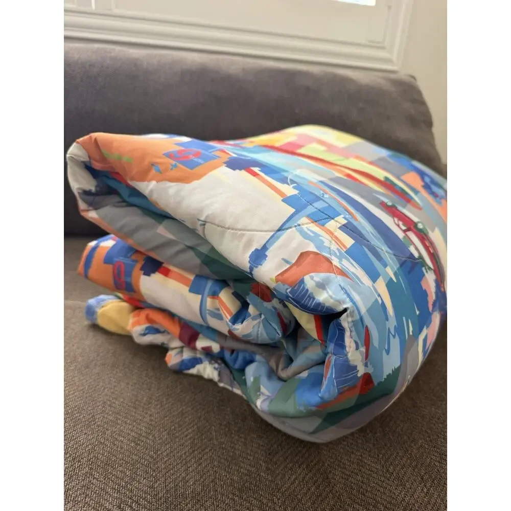 Motel 6 Journey Across America King Vintage Bedspread